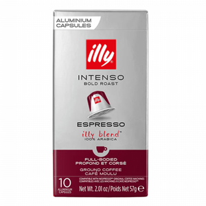 10 קפסולות היילי אינטנסו נספרסו - Illy Intenso Nespresso 10 קפסולות היילי אינטנסו נספרסו - Illy Intenso Nespresso