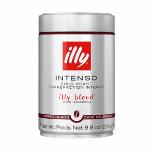 250 גרם פולי קפה illy intenso bold roast 100% arabica 250 גרם פולי קפה illy intenso bold roast 100% arabica