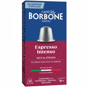 10 קפסולות לקפה בורבון אינטנסו נספרסו -BORBONE ESPRESSO INTENSO חוזק 9 10 קפסולות לקפה בורבון אינטנסו נספרסו -BORBONE ESPRESSO INTENSO חוזק 9