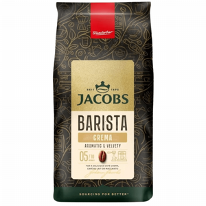 1 ק"ג פולי קפה ג'קובס בריסטה קרמה JACOBS Brista edition Crema 1 ק"ג פולי קפה ג'קובס בריסטה קרמה JACOBS Brista edition Crema