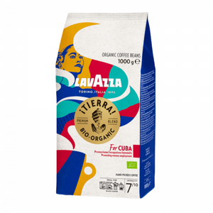 1 ק"ג פולי קפה לוואצה טיארה LAVAZZA TIERRA CUBA חוזק 7/10 1 ק"ג פולי קפה לוואצה טיארה LAVAZZA TIERRA CUBA חוזק 7/10