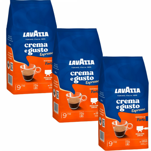 3 ק"ג פולי קפה לוואצה LAVAZZA CREMA E GUSTO FORTE 9/10 3 ק"ג פולי קפה לוואצה LAVAZZA CREMA E GUSTO FORTE 9/10