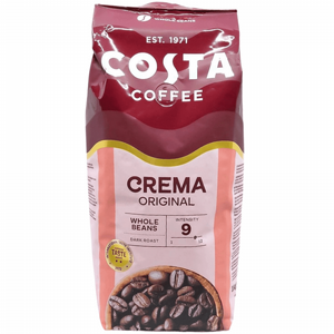 1 ק"ג פולי קפה קוסטה COSTA CREMA ORIGINAL חוזק 9/12 1 ק"ג פולי קפה קוסטה COSTA CREMA ORIGINAL חוזק 9/12