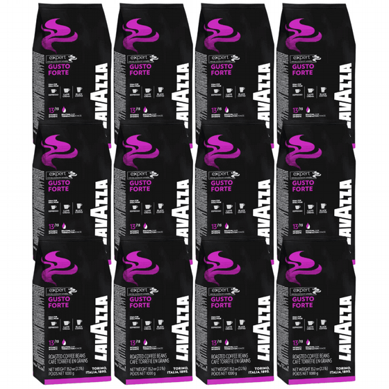 12 �"� ���� ��� ������ ����� ����� - Lavazza Gusto Forte 