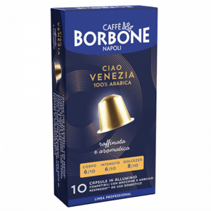 10 ������� ��������� ������ ������� Borbone Ciao Venezia Arabica 100% ���� 6/10