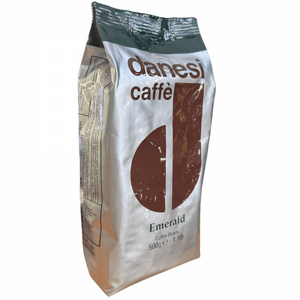 500 גרם פולי קפה דנסי אמרלד Danesi Emerald Beans 500 גרם פולי קפה דנסי אמרלד Danesi Emerald Beans