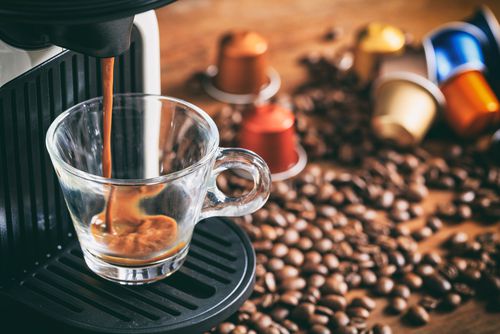 כוס קפה מקפסולות למכונת נספרסו